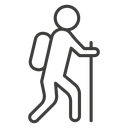 Hiking icon