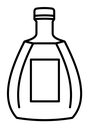 Hine Bottle Label Panel icon