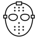 Hockey mask 4 icon