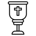 Holy chalice icon