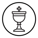 Holy chalice icon