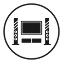 Home cinema icon