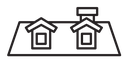 Home roof icon