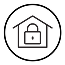 Home security icon