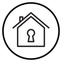Home security icon
