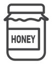 Honey jar icon