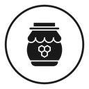Honey pot icon