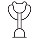 Horse saddle icon