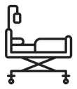 Hospital bed 2 icon