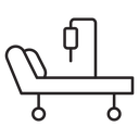 Hospital bed 4 icon
