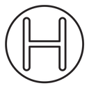 Hospital sign icon