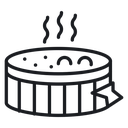 Hot jacuzzi tub 2 icon