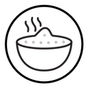 Hot meal icon