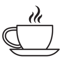 Hot tea icon