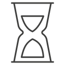 Hourglass end icon
