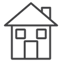 House Black Outline icon