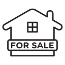 House for sale icon