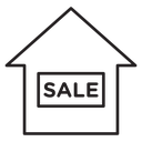 House for sale icon