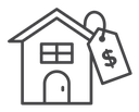 House for sale icon