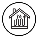 House heating icon