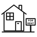 House rent icon