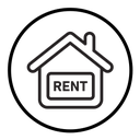 House rent icon