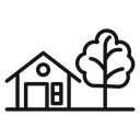 House tree icon