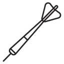 Hunting darts icon