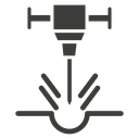 Hydraulic breaker icon