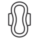 Hygienic pad icon