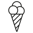 Ice Cream Line icon