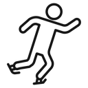 Ice skate icon