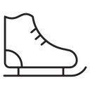 Ice skating icon