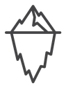 Iceberg icon