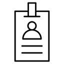 ID Badge icon