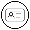 Id card icon