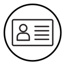 Id card icon