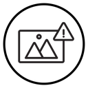 Image Error icon