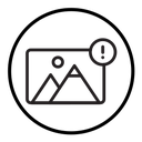 Image Error icon