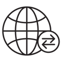 Import export icon