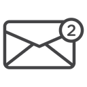 Inbox Notification Badge icon