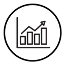 Increase chart (2) icon