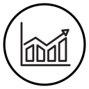Increase chart icon