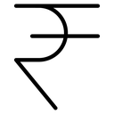 Indian rupee 3 icon