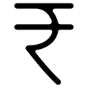 Indian Rupee Sign icon