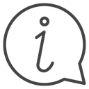 Information Speech Bubble icon