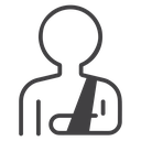 Injured man 3 icon
