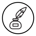 Ink and quill icon