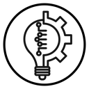 Innovation Black Outline icon