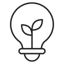 Inspiration Black Outline icon